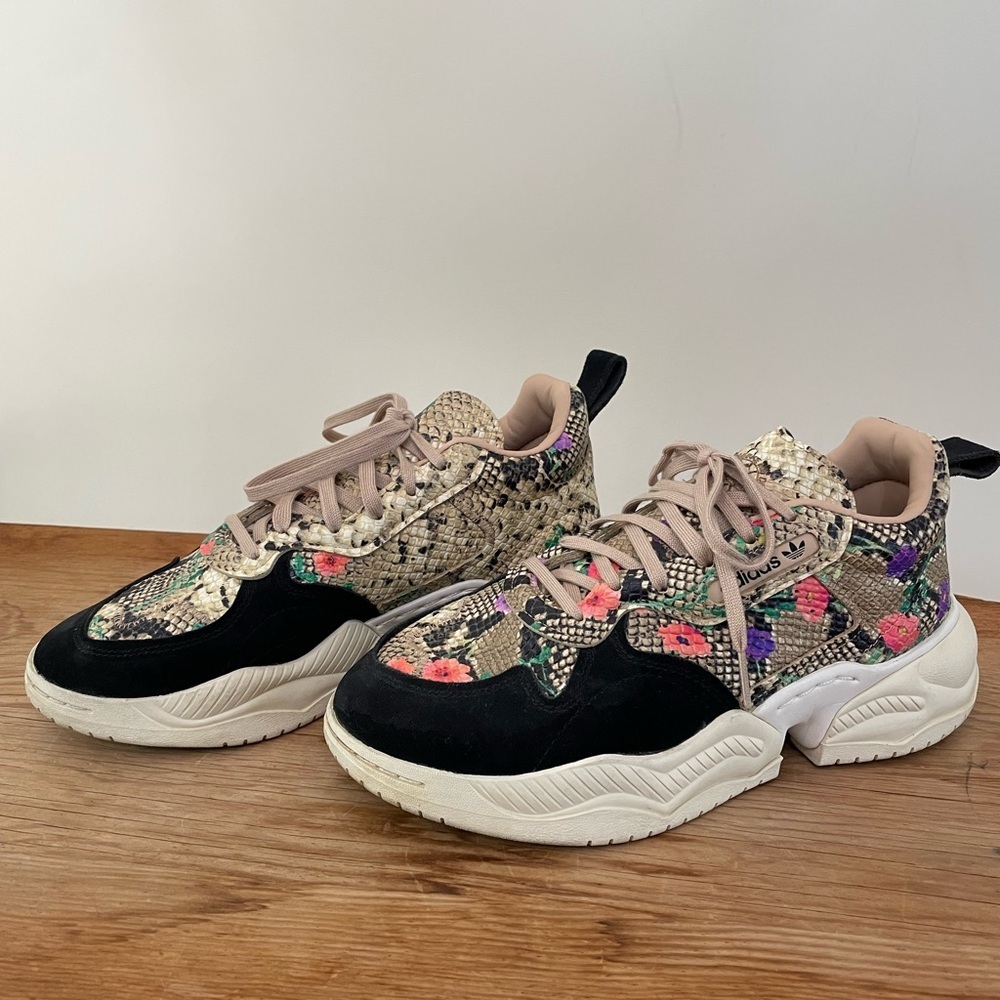 Adidas Supercourt RX Multicolor Floral Sneakers Shoes